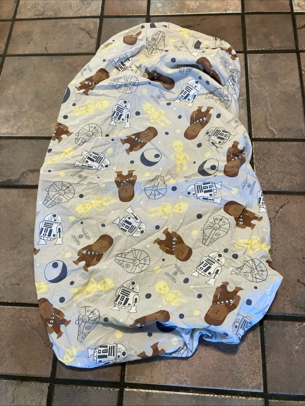 crib sheet star wars lambs & Ivy